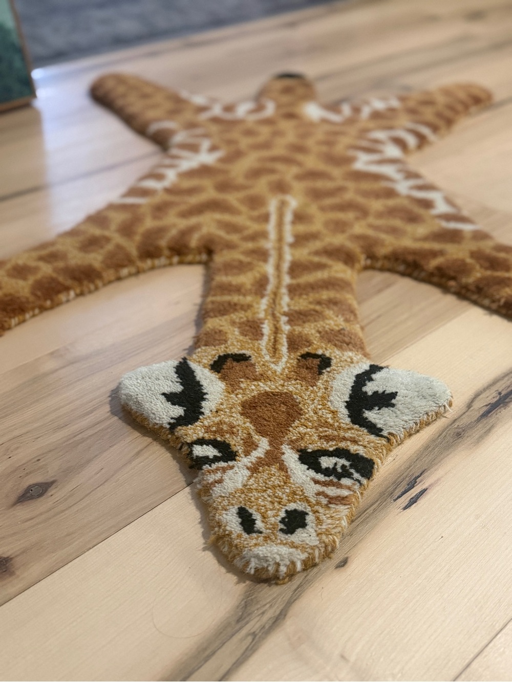 Giraffe Rug - Picture 3 of 4